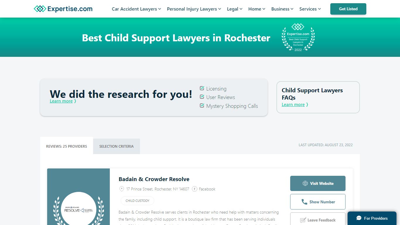 23 Best Rochester Child Support Lawyers | Expertise.com